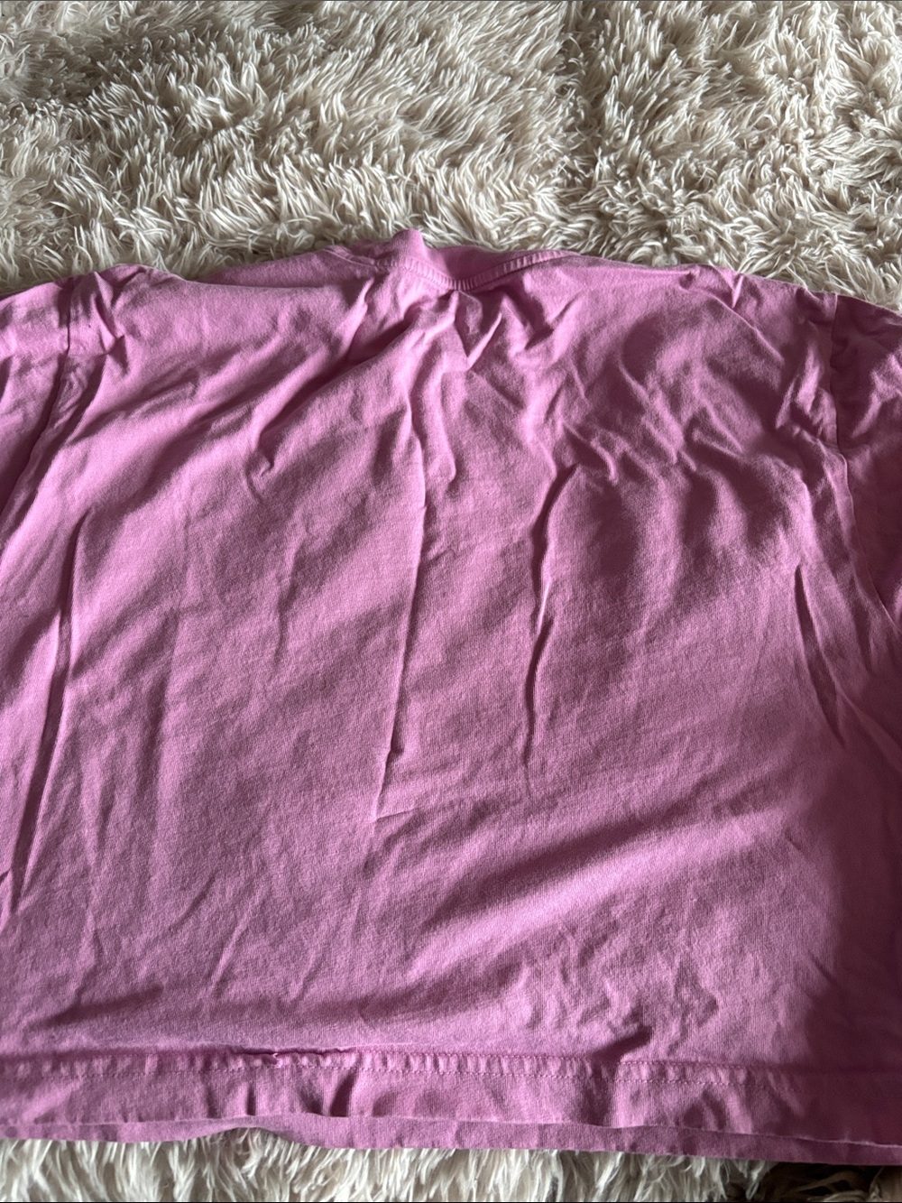 Coach Pink Crop Top Short Sleeve Rocket Tee - Picture 4 of 5